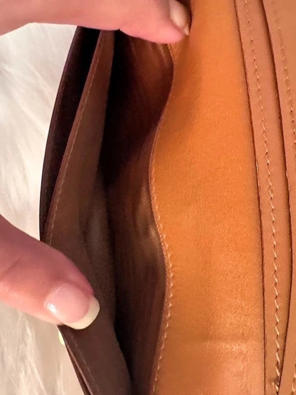Celine Vintage Macadam Monogram Kisslock Long Wallet Brown - Picture 10 of 15